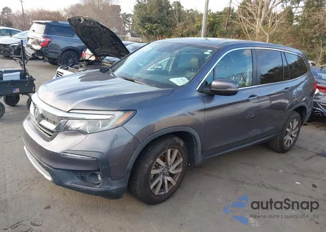 2020 Honda Pilot 2Wd Ex-L W/Navi from USA, damaged, VIN 5FNYF5H41LB007308